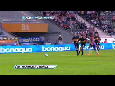 Gol Nuñez. Estudiantes 1 Boca 0. Torneo Final 2013. Fecha 11. Fútbol Para Todos