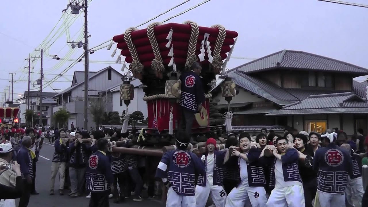 志筑八幡神社　春祭り