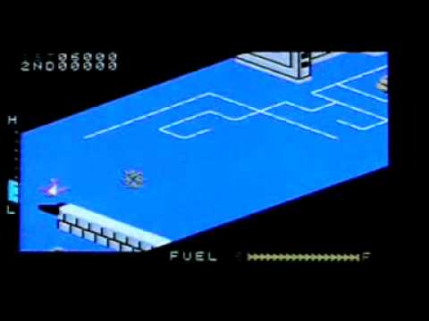 Zaxxon on Colecovision. Gameplay & Commentary