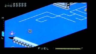 Zaxxon on Colecovision. Gameplay & Commentary