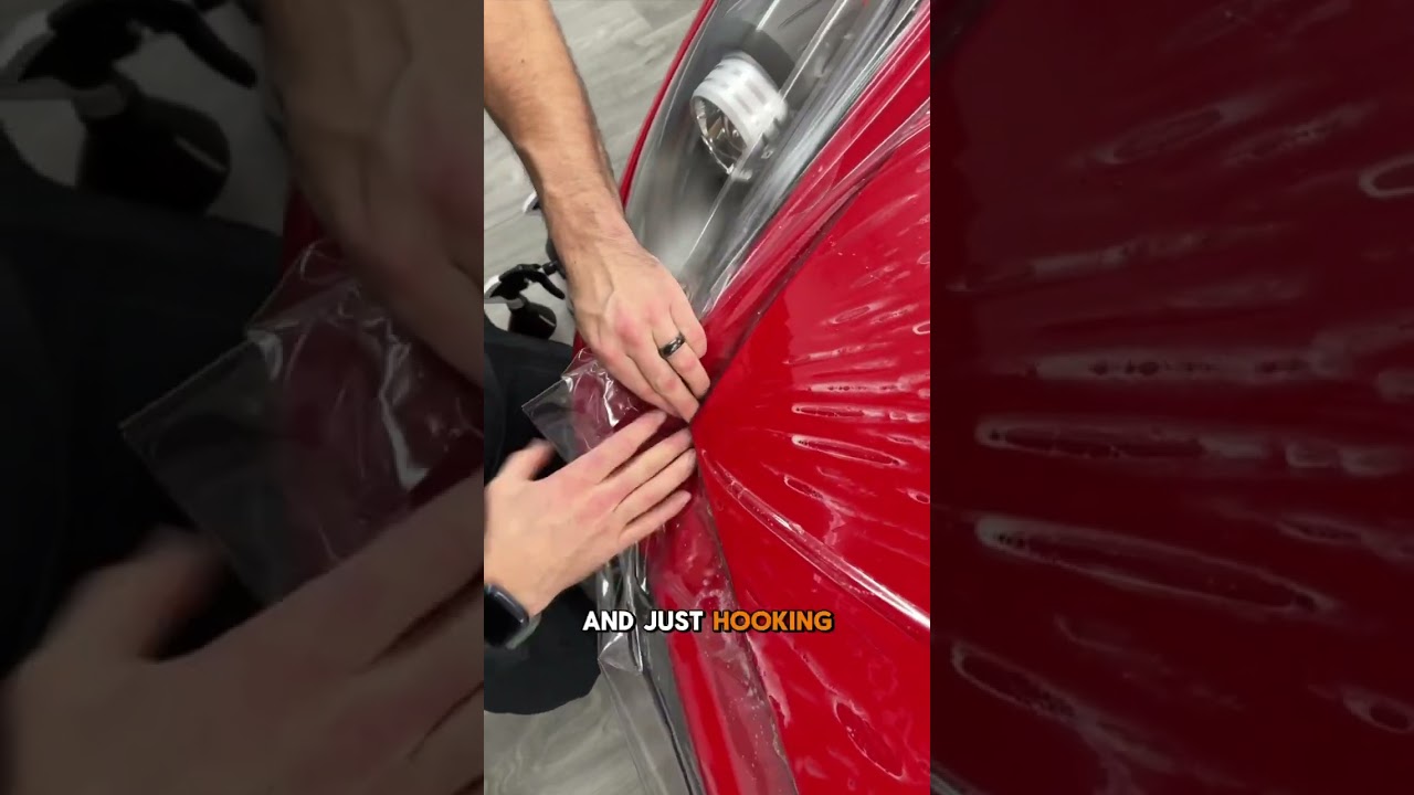 How to achieve full corner coverage with PPF #ppfpost #ppffilmprotection