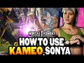 Mortal Kombat 1 How To Use SONYA Kameo 2024 Tips Tricks
