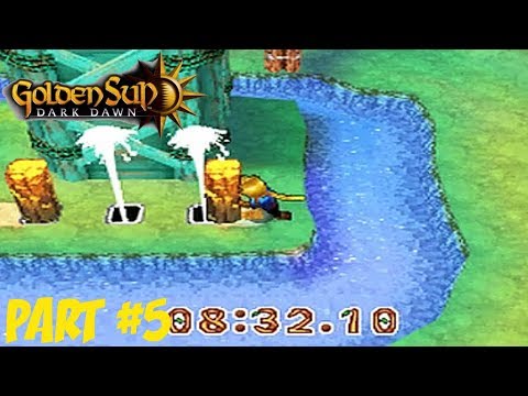 Golden Sun: Dark Dawn (DS) Part #5: Psynergy Training Grounds Challenge!
