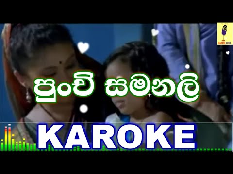 Punchi Samanali (Paththini Film Song) Karaoke Without Voice