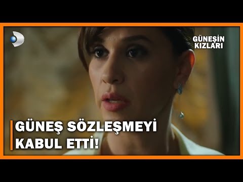 Güneş Evlilik Sözleşmesini Kabul Ediyor! - Güneşin Kızları 3.Bölüm