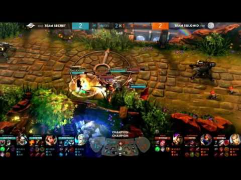 Game 5 & 6: TEAM SECRET VS TSM(TEAMSOLOMID) VAINGLORY CHAMPION VS CHAMPION HIGHLIGHTS