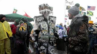 Spend a day with Frozen Tundra Man at Lambeau Field
