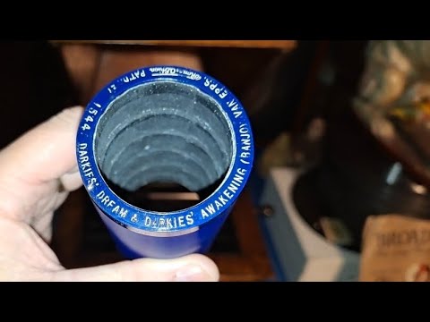 Darkies' Dream & Darkies' Awakening. Van Epps. Banjo. Edison Blue Amberol Cylinder 1544 from 1912