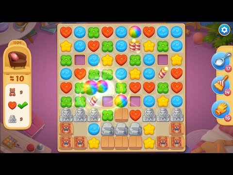 Matchington Mansion lvl 1101-1105 no boost