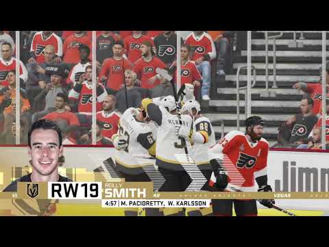 NHL 20 - Vegas Golden Knights vs Philadelphia Flyers Gameplay - Stanley Cup Finals Game 7