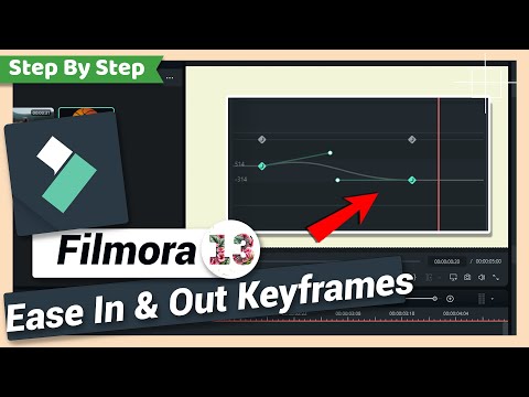 Ease in and Ease out Keyframes (New Update) | Filmora 13 Tutorial