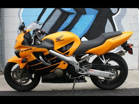 2000 Honda CBR600 F4 ... All original w only 7542 miles!!