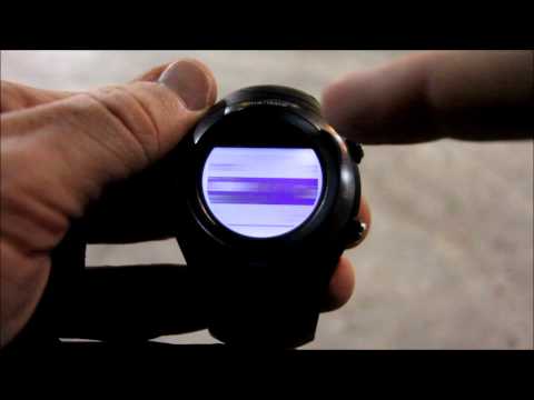 Garmin Forerunner 410 Touch Bezel Test