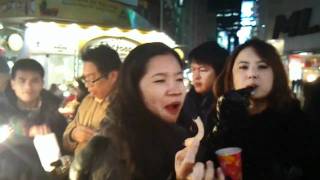 preview picture of video 'South Korea Trip'10 Myeongdong Market'