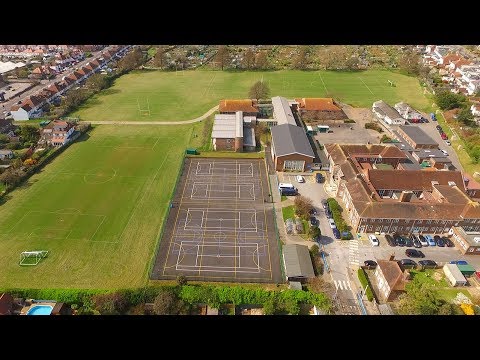 Hove Park School drone visit