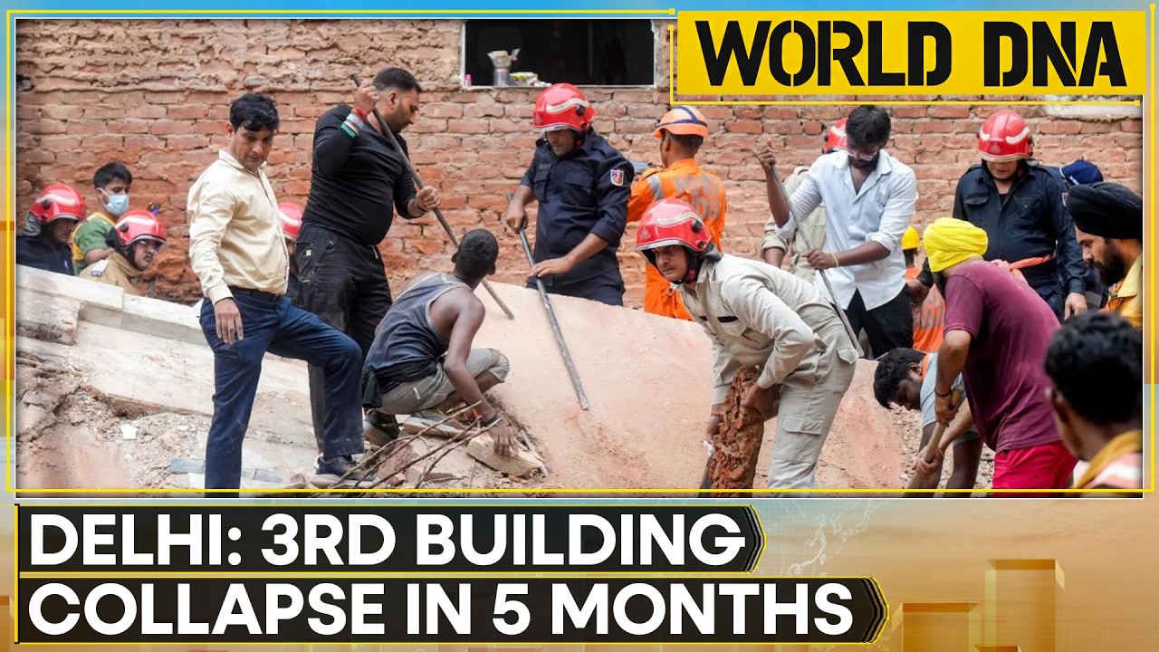 Delhi Building Collapse: Rescue Efforts Underway At Collapse Site | World DNA
