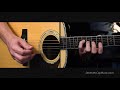 Kenny Smith Cascade Lick -Bill Cheatham Bluegrass Guitar Lesson