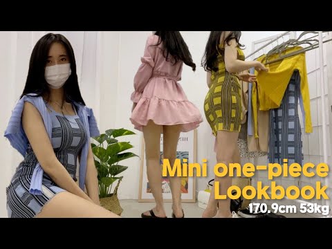 🌷170cm키큰여자 미니원피스룩북😗만원대 봄원피스💸썸남 남친 데이트룩 쉬폰원피스 미니원피스 lookbook🥰20대 여자룩북