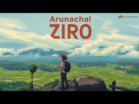 Solo Trip To Ziro Valley from Above | Stunning Drone Views & Apatani Culture. 