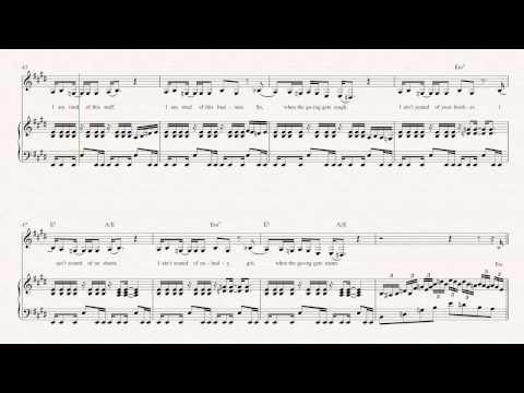 Horn - Black or White - Michael Jackson Sheet Music, Chords, & Vocals