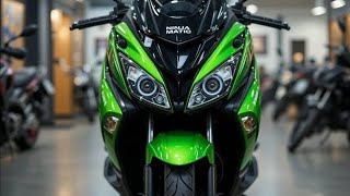 Download lagu  Launch: 2025 Kawasaki Ninja MATIC Scooter – First Look & Reactions! mp3