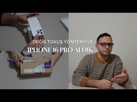 Değiş Tokuş Yöntemi ile Iphone 16 Pro aldık.  Süreç Nasıl İşliyor? Güvenilir mi?  (V2024.V.16)