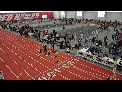3000m women at red hawks invitational indoor track 2023