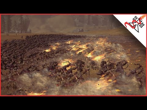 936 TROLLHAMMERS TORPEDOS vs 3510 SAVAGE ORC ARRER BOYZ - Total War: WARHAMMER