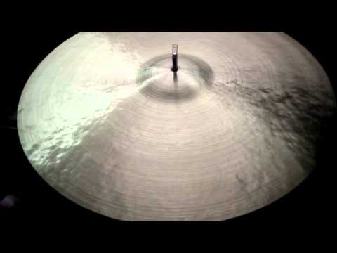 22.75 Rustico Senescent Ride, 2716g - Handcrafted cymbals by Craig Lauritsen