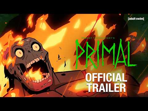 Primal Season 3 | Official Trailer | Adult Swim Europe