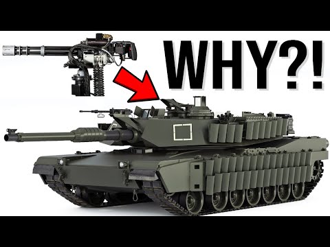 Why is the U.S. Army putting a M134 Minigun on Abrams? | ROTARY GUN DEFENSE