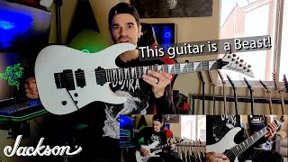 Video thumbnail for Jackson Soloist sl2 MJ series (follow up/demo) by Jeff Pritz