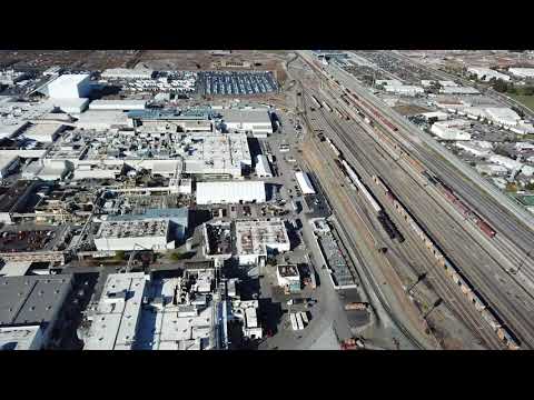 Tesla: Factory Flyover - Fremont - 12/20/2017