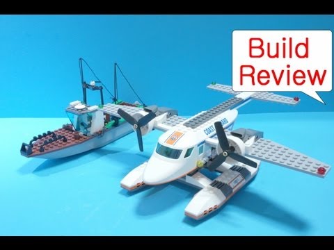 Lego Boat 60015  Coast Guard Plane - Build Review