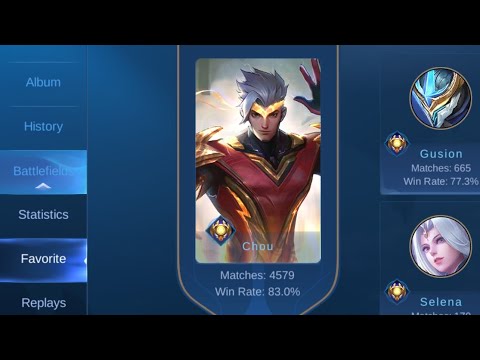 *CHOU THUNDERFIST* | CHOU RANKED MONTAGE #46 | (MOBILE LEGENDS BANG BANG)