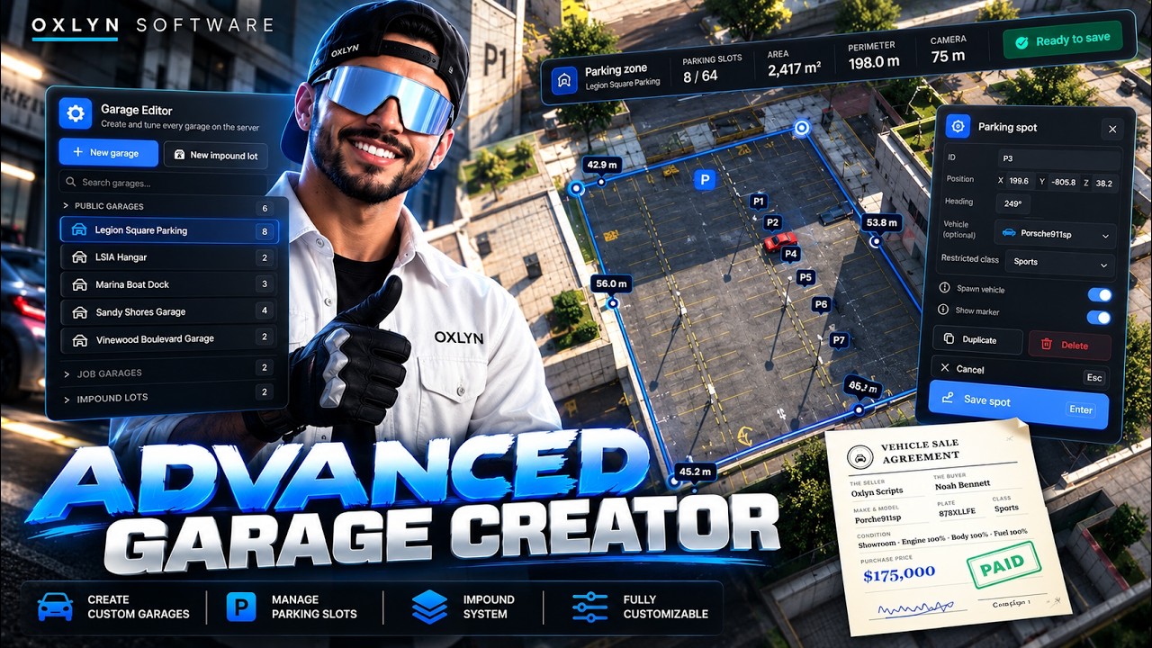 Oxlyn | Advanced Garage System
