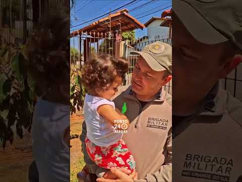 Policias salvam menina em ocorrência marcada por desespero e heroísmo em Esteio