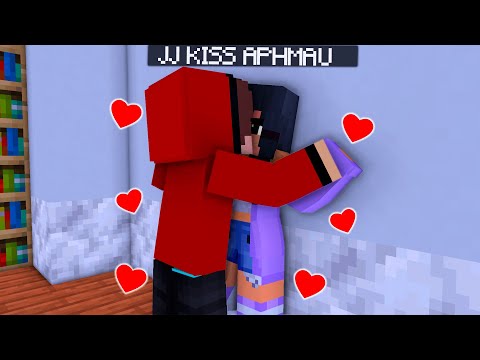 JJ *maizen* KISS Aphmau | CHICKEN WINGS MEME | FIRST MEET MEME  😱 - Minecraft Animation