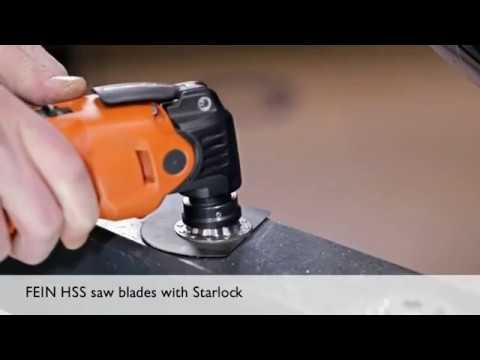 Cut sheet metal precisely with FEIN HSS Segment Saw Blade