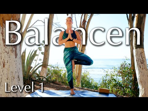 Yoga Balancen am Meer mit Wellenrauschen 🌊 | Verbesser deine Balance | für Anfänger
