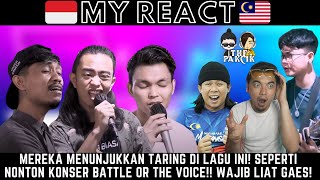 Download lagu MALAYSIA REACTS TO LOVE BECAUSE OF LOVE TRI SUAKA - zinidin, Adlani, and Valdy mp3