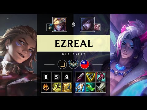 Ezreal ADC vs Aphelios - TW Challenger Patch 25.07