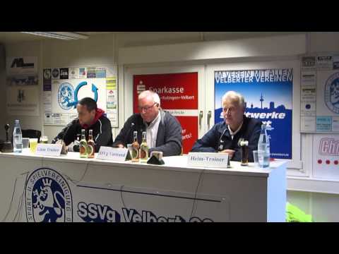 Pressekonferenz SSVg. Velbert - RW Essen 0:1