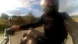 preview picture of video '2014-09-27 BMW R1150GS / on board reverse cam 02 - Greece/ E65'