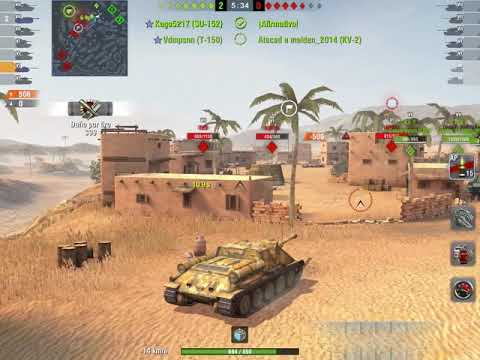 SU - 100 Battel With 🍁World of Tanks Blitz | Espisode #4