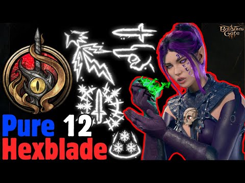 OP PURE 12 HEXBLADE Warlock Build in Baldur's Gate 3