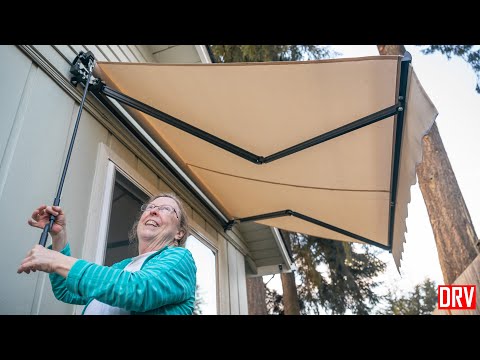 Keeping Cool with the Outsunny 8' Retractable Awning | How to Install