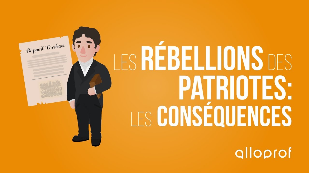 Les rébellions des Patriotes: les conséquences