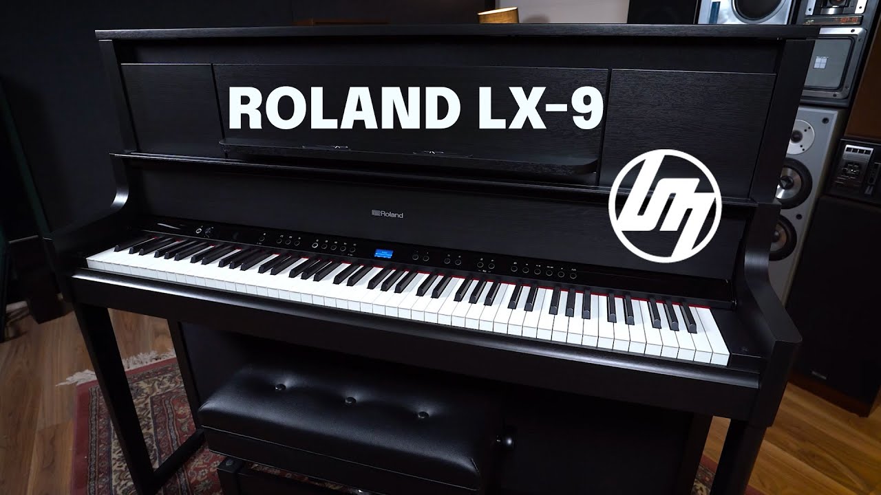 Roland LX9PW Digital Home Piano w/Bench - Polished White