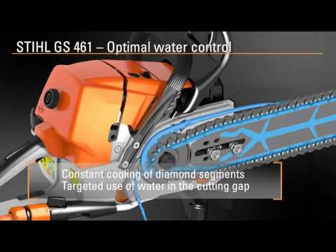 NEW STIHL GS 461 Concrete cutting chain saw